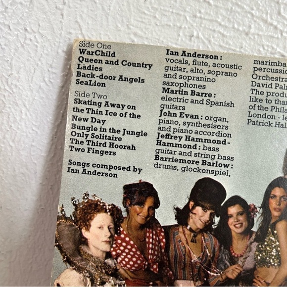 Jethro Tull War Child 1974 Original Vintage Chrysalis Vinyl Record Album LP - Picture 6 of 11